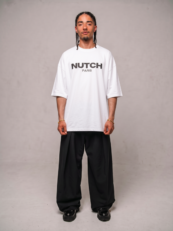 NUTCH PARIS WHITE TEE !