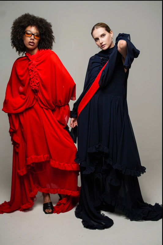 THE UNKNOWN RED DRESS