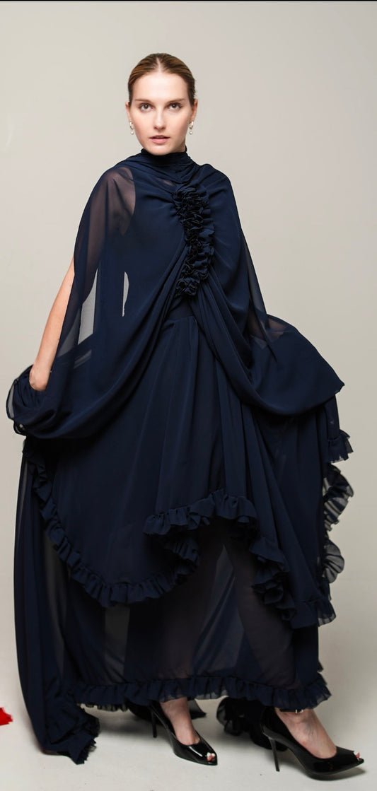 THE UNKNOWN BLUE DRESS